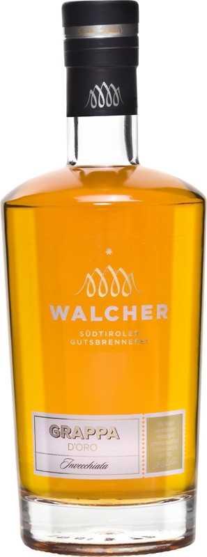 Walcher Grappa D'oro Invecchiata 40% 700ml