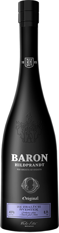 Baron Hildprandt ze zralých švestek 40% 700ml