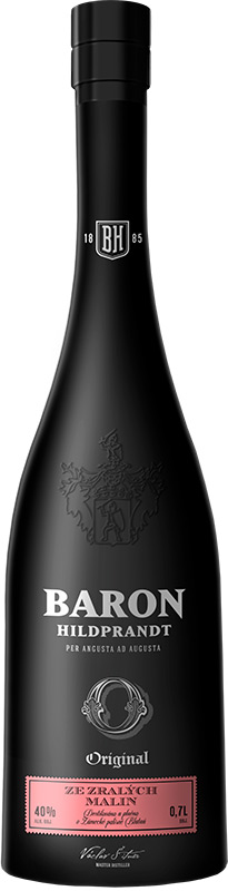 Baron Hildprandt ze zralých malin 40% 700ml