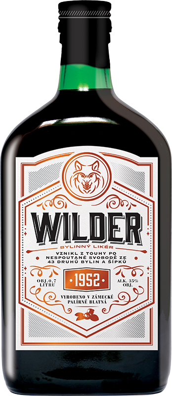 Wilder 1952 bylinný likér 35% 700ml