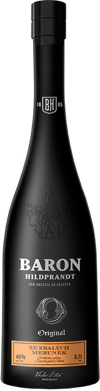 Baron Hildprandt ze zralých meruňek 40% 700ml
