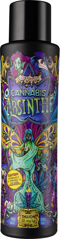 Euphoria Absinthe Cannabis 70% 500ml
