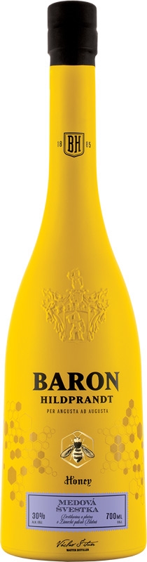 Baron Hildprandt švestka medová 30% 700ml