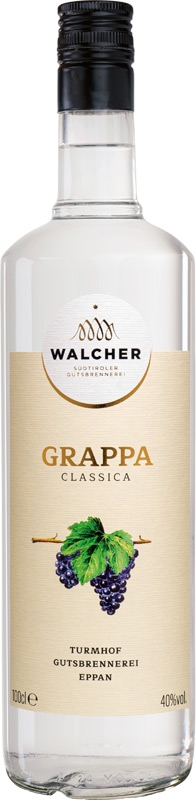 Walcher Grappa Classica 40% 1l