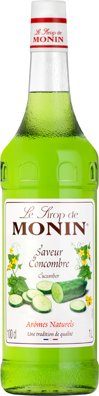 Monin Sirup concombre/okurka 1l sklo