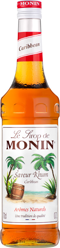 Monin Sirup saveur rum caribbean/karibský rum 700ml