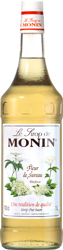 Monin Sirup elderflower/bezinka 1l sklo