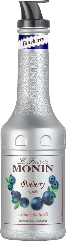 Monin Pureé blueberry/borůvka 1l