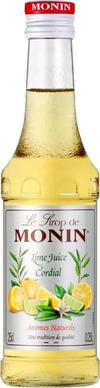 Monin Sirup lime juice/limeta 250ml sklo