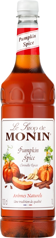 Monin Sirup pumpkin spice/dýně kořeněná 1l PET
