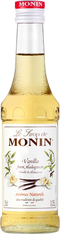 Monin Sirup vanilla/vanilka 250ml sklo