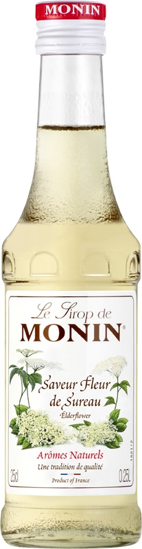 Monin Sirup elderflower/bezinka 250ml sklo