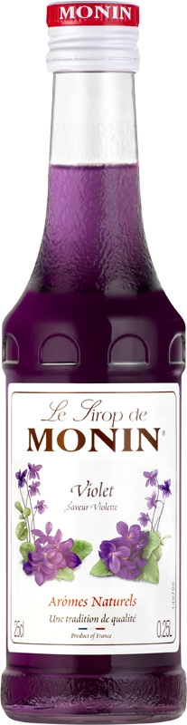 Monin Sirup violet/fialka 250ml sklo
