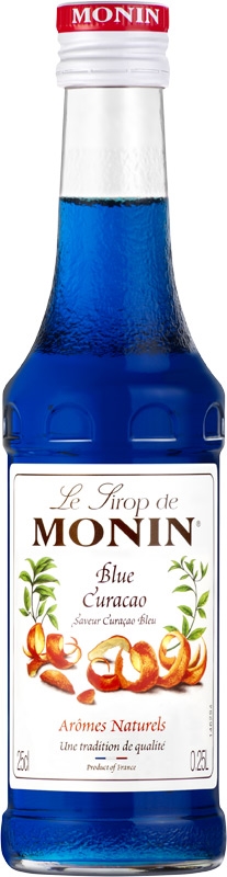 Monin Sirup curacao blue 250ml sklo