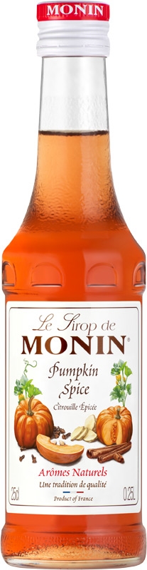 Monin Sirup pumpkin spice/dýně kořeněná 250ml
