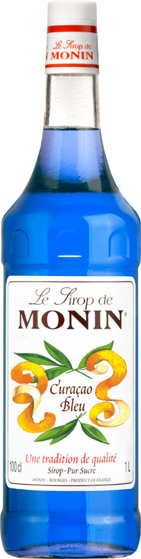 Monin Sirup curacao blue 1l