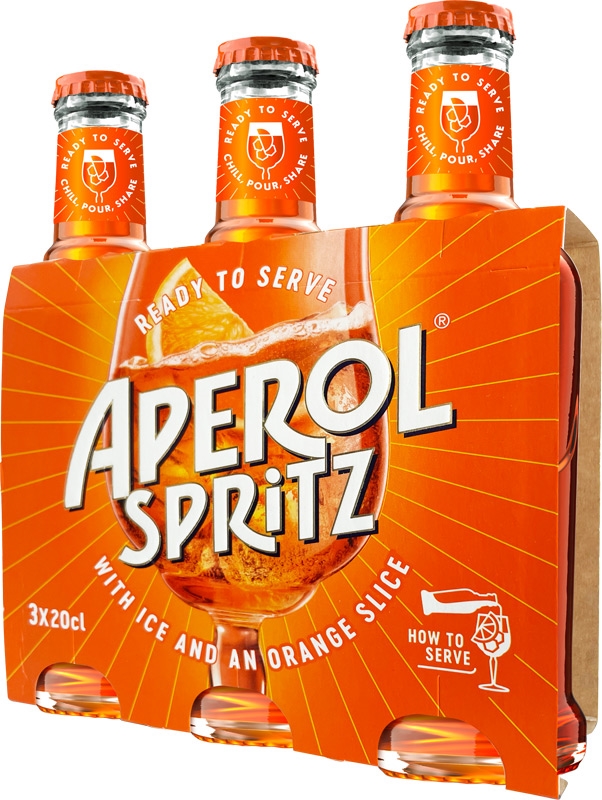 Aperol Spritz 3x200ml sklo