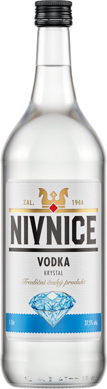 Nivnice Krystal Vodka 37,5% 1l