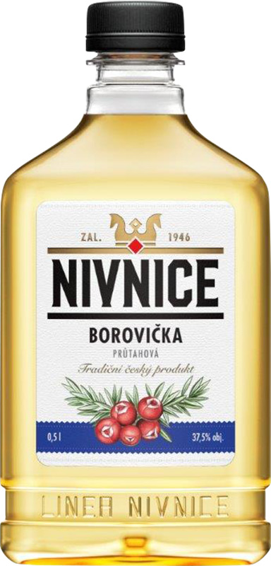 Nivnice Borovička 37,5% 500ml PET