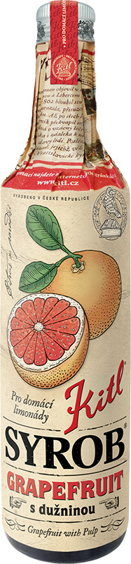 Kitl Syrob grapefruit s dužninou 500ml