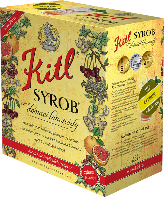 Kitl Syrob citron 5l BiB