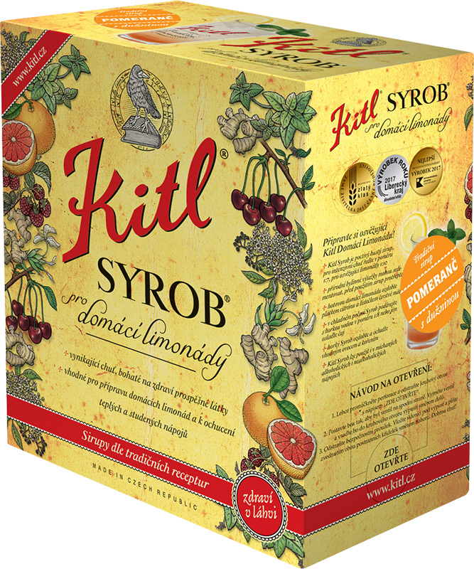 Kitl Syrob pomeranč 5l BiB