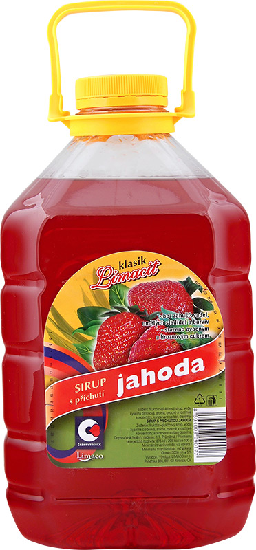 Limacit Klasik sirup s příchutí jahoda 3l