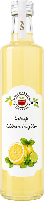Šafránka Sirup citron mojito 750ml sklo
