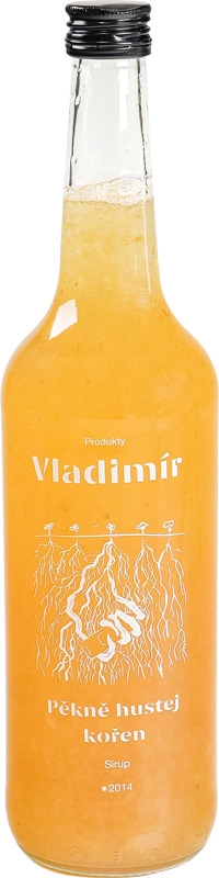 Vladimír Sirup Pěkně hustej kořen 700ml sklo