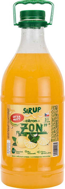 ZON Sirup citron extra 3l