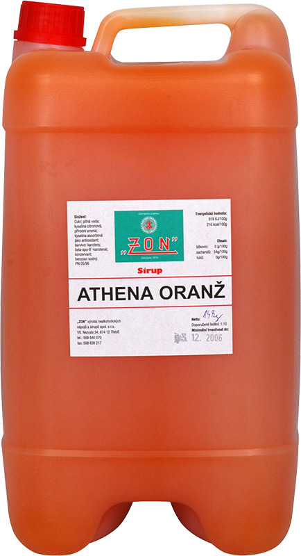 ZON Sirup oranž 1:10 10l