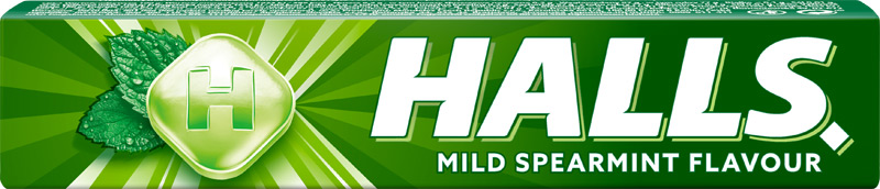 Halls Bonbóny mild spearmint 33,5g