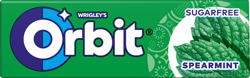 Wrigley's Orbit Žvýkačky spearmint žvýkačky 14g