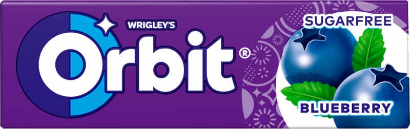 Wrigley's Orbit Žvýkačky blueberry 14g