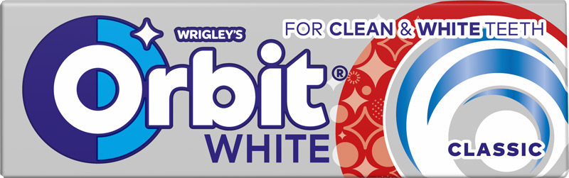 Wrigley's Orbit Žvýkačky white classic 14g