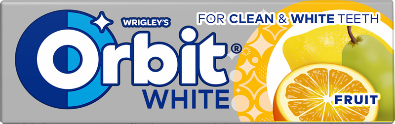 Wrigley's Orbit Žvýkačky white fruit 14g