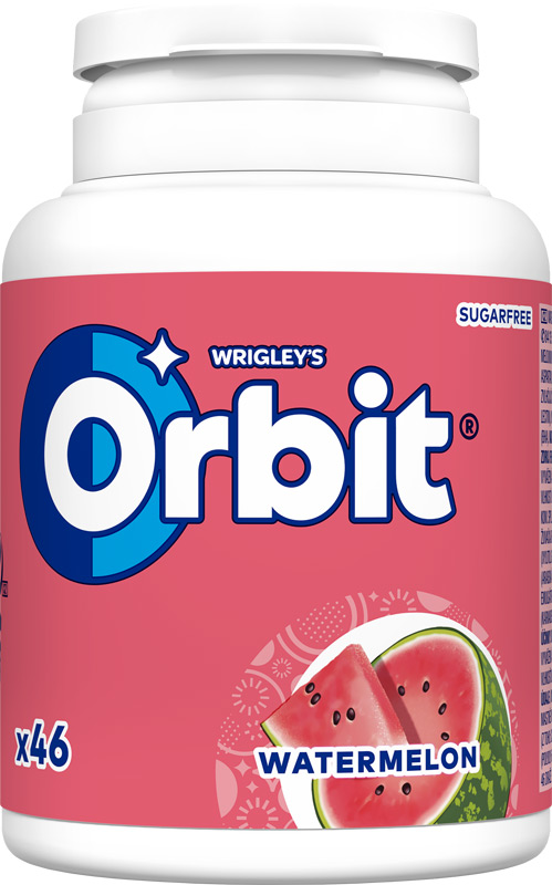 Wrigley's Orbit Žvýkačky meloun 64g dóza