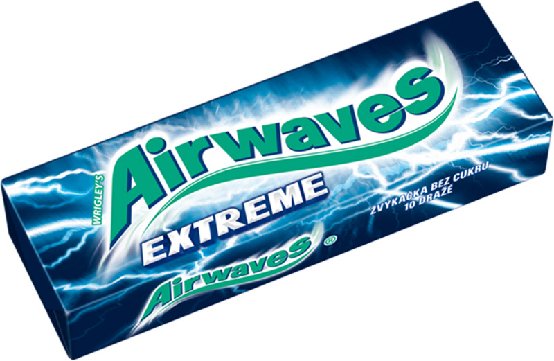 Wrigley's Airwaves Žvýkačky extreme 14g