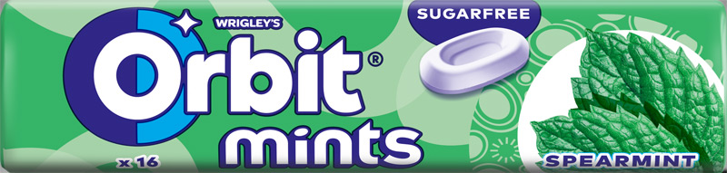 Orbit Bonbóny spearmint 28g