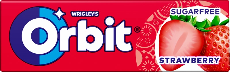 Wrigley's Orbit Žvýkačky strawberry 14g
