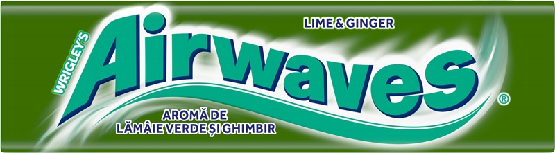 Wrigley's Airwaves Žvýkačky lime ginger 14g