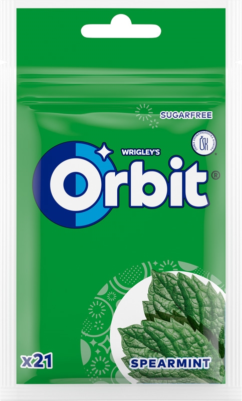 Wrigley's Orbit Žvýkačky spearmint sáček 29g