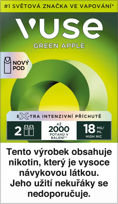 Vuse Pod náplň Green Apple 20 mg
