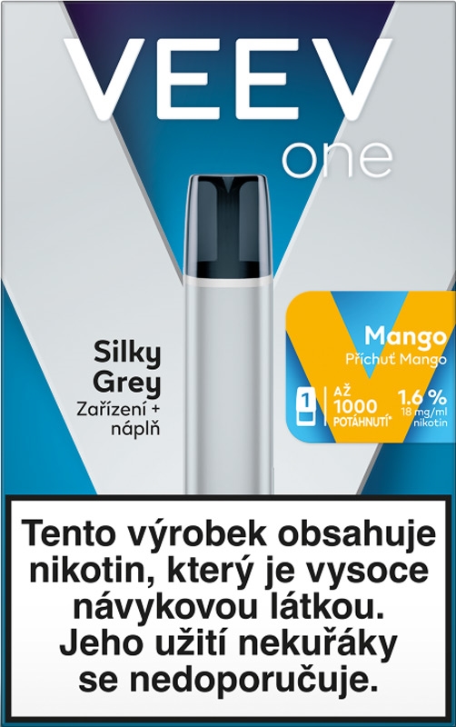 Veev One Starter Kit – Silky Grey Mango 18 mg/ml