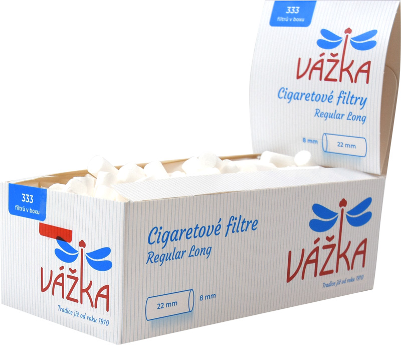 Vážka Cigaretový filtr 8mm 333ks