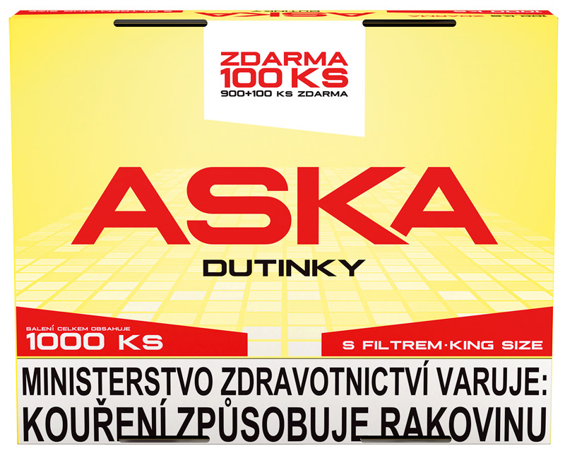 Aska Red Dutinky 1000ks