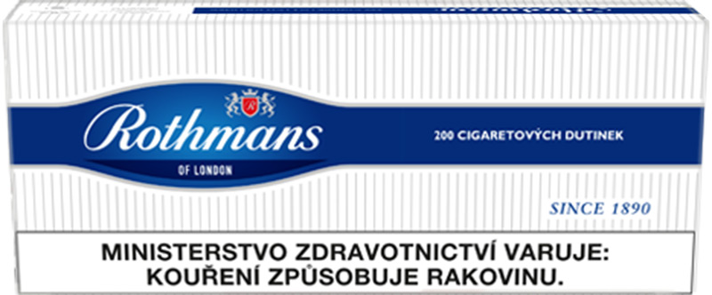 Rothmans Blue Dutinky 200ks