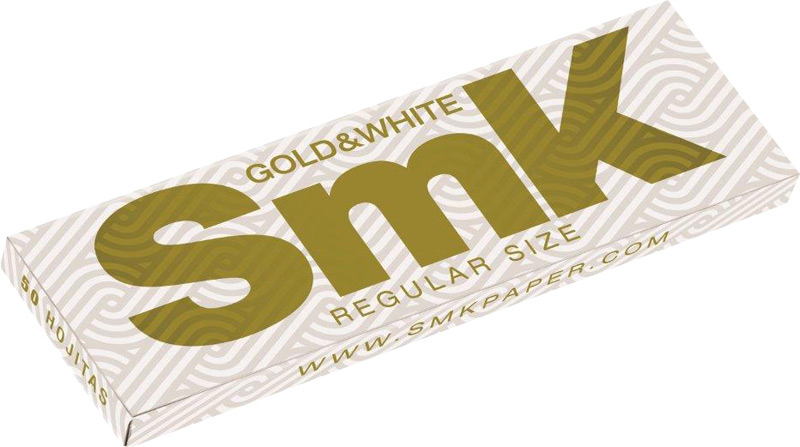 Smoking white&gold cigaretové papírky